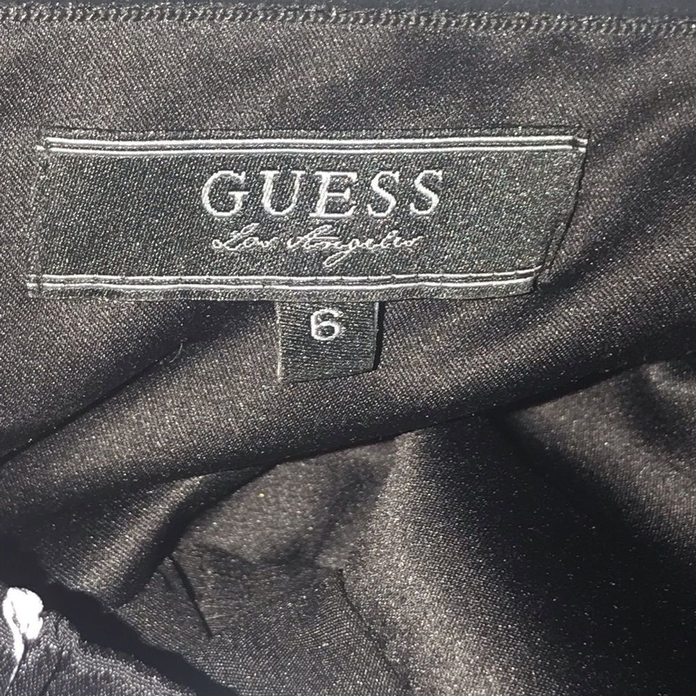 Guess Black & White Print Halter Dress - Picture 3 of 5